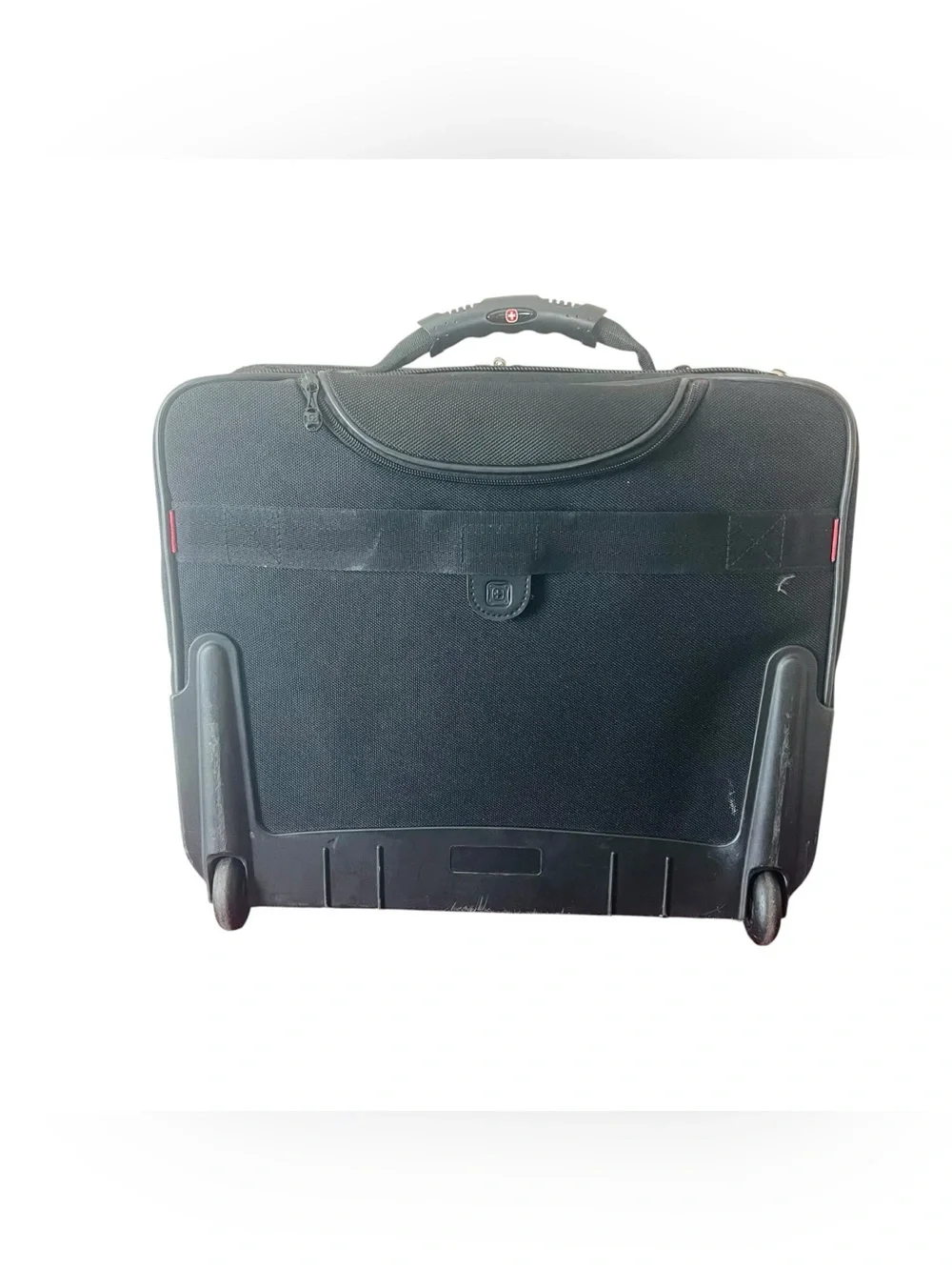 SwissGear Granada Black Laptop Rolling Carry On Briefcase Carry On